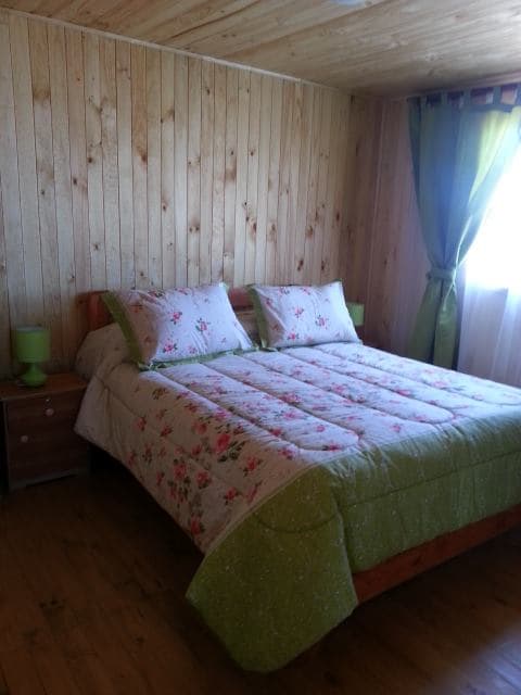 Dormitorio de la cabaña
